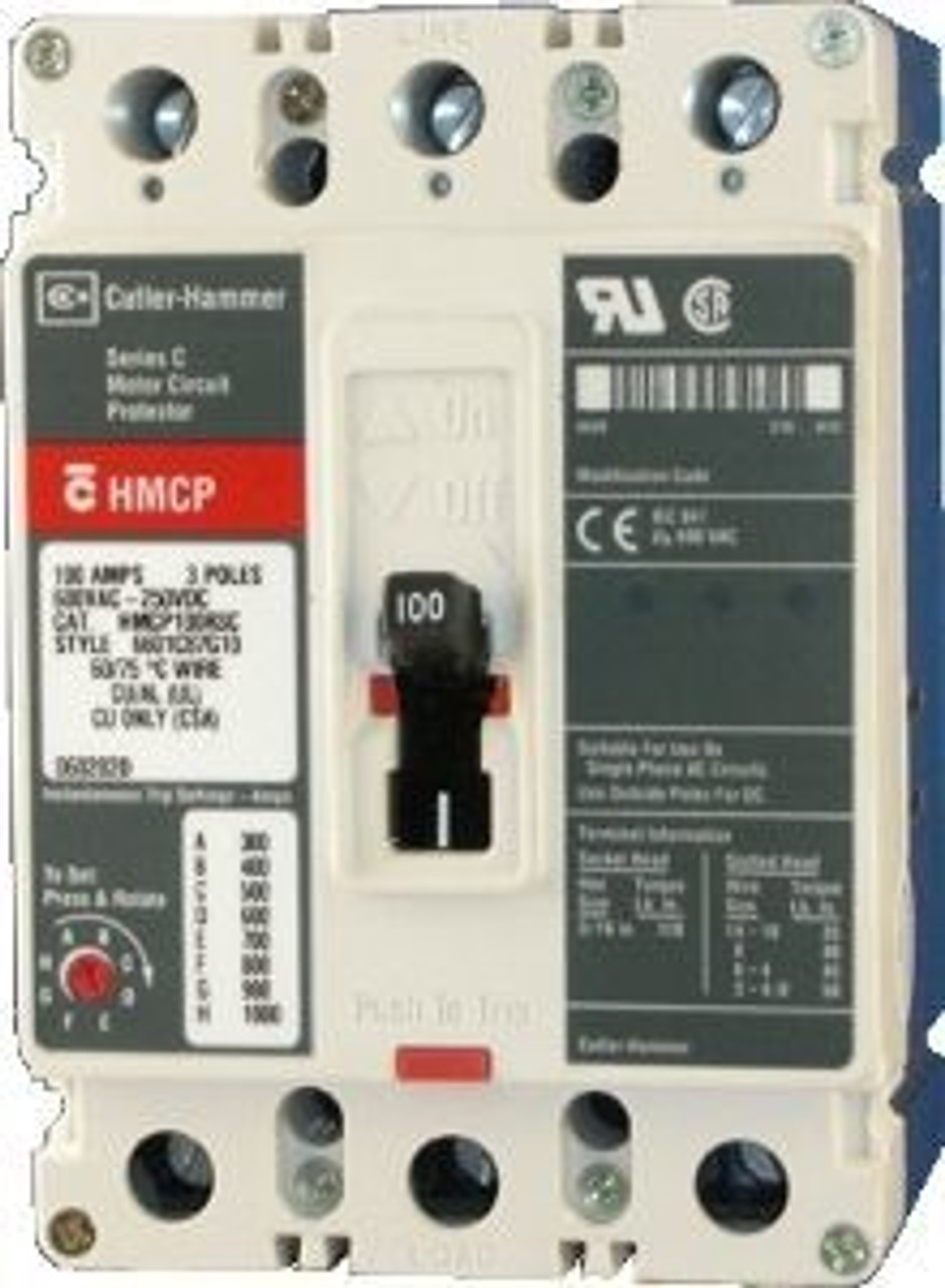 HMCP100R3C 100 Amp HMCP Motor Circuit Protector
