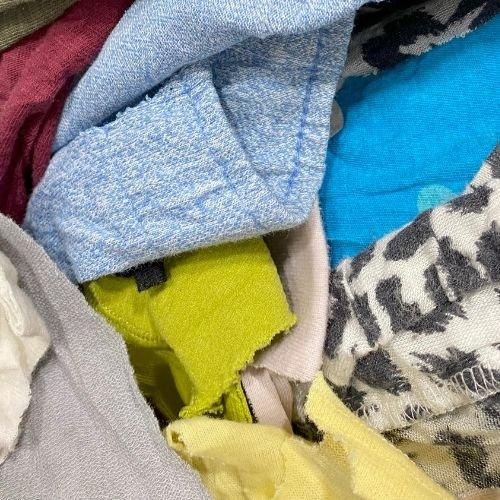 Colored T Shirt Rags 50 lb box