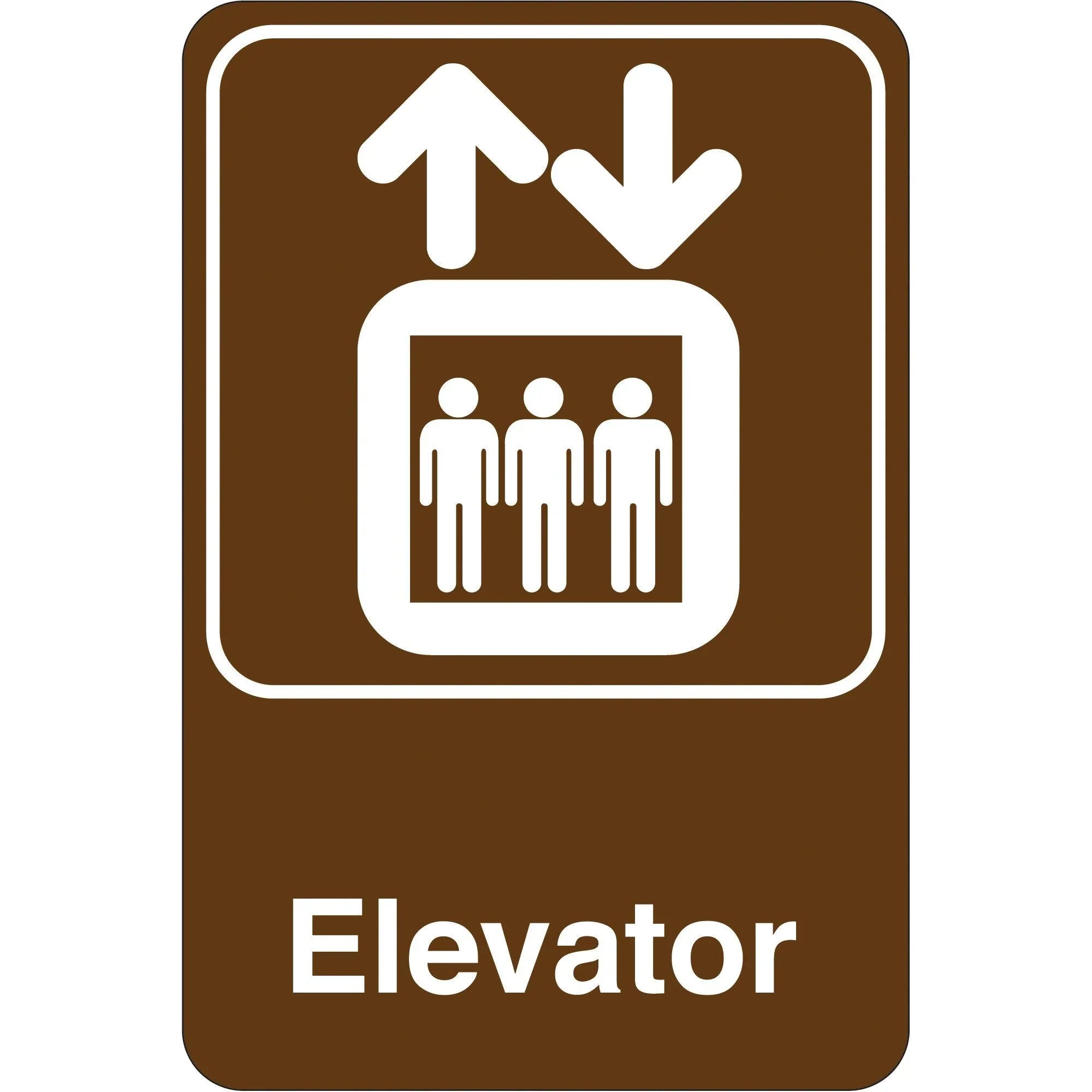 "Elevator" 9 x 6" Facility Sign
