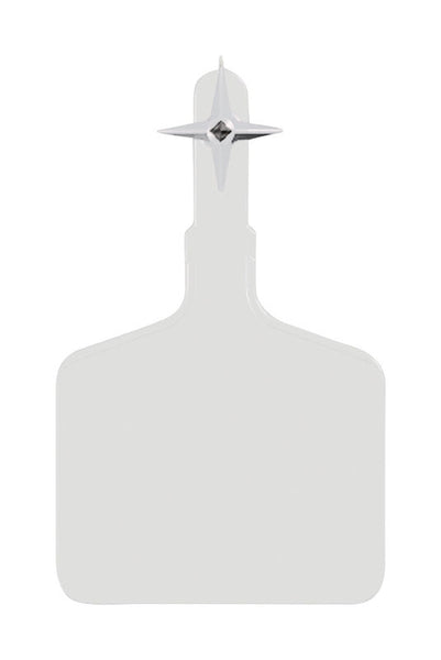 BLANKTAG 1PC WHT LRG25PK