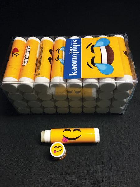 Kaomojizone Kaomojilips Frosted Mint Scent Lip Balm 1/8 oz. 1 pk (Pack of 32)