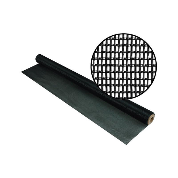 Phifer Wire 36 in. W x 7 ft. L Black Fiberglass Screen Cloth (Pack of 6)