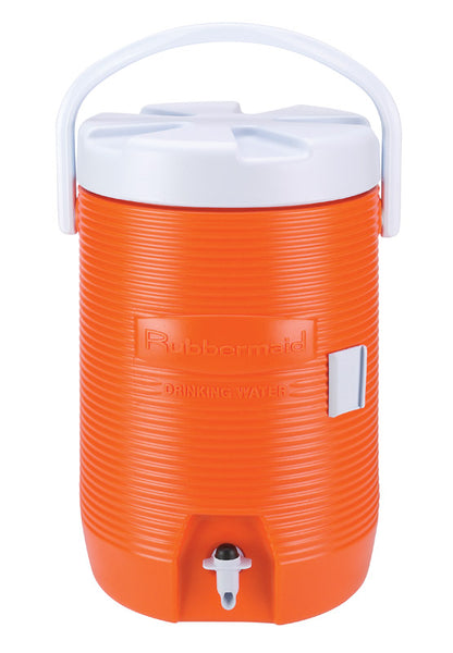 Rubbermaid Fg16830111 3 Gallon Orange Water Cooler
