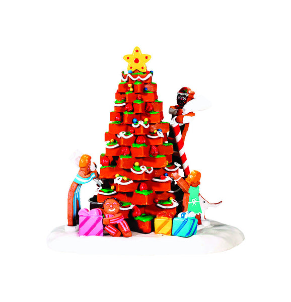 FAMILY GINGERBREAD TREE