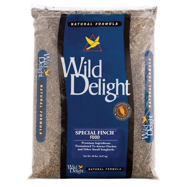Wild Delight Special Finch Food 20 lb Premium Seed Blend for American Goldfinches & More