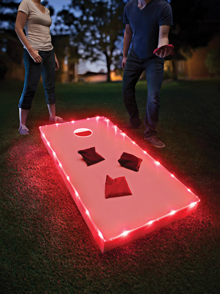 Brightz Toss Brightz Red LED Cornhole Light Kit ABS Plastics 1 pk