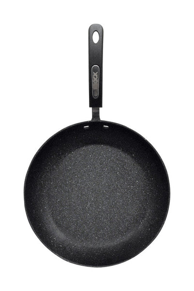 Starfrit The Rock Aluminum Fry Pan 9-1/2 in. Black