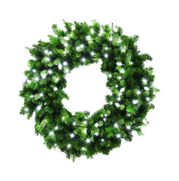 Celebrations 36 in. Dia. LED Prelit Christmas Wreath