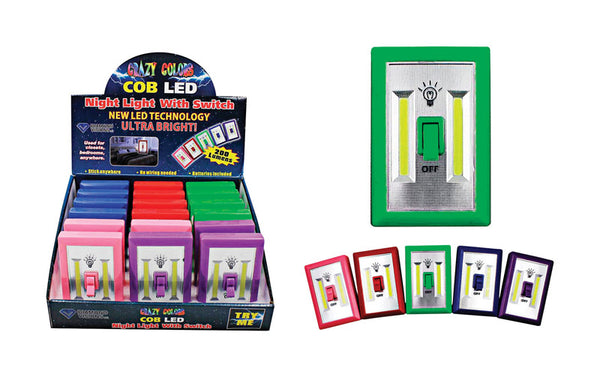 Diamond Visions Assorted Toggle COB LED Dimmer Switch 1 pk (Pack of 18)