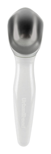 Urban Trend Fruzen White/ Silver Plastic/Zinc Ice Cream Scoop