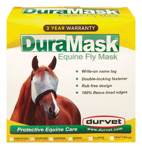 Duramask Mesh Yearling Horse Fly Mask