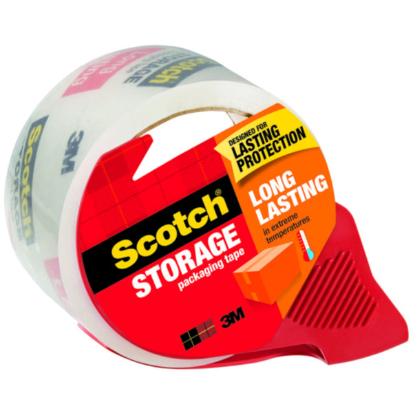 3M Scotch 1.88 in. W X 54.6 yd L Packaging Tape with Dispenser 1 pk