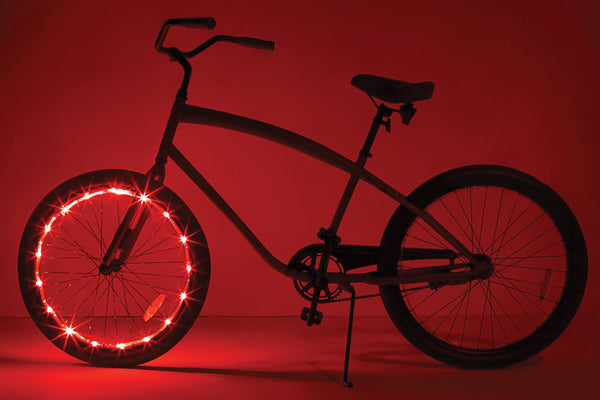 Brightz Wheel Brightz Red LED Bike Accessory Light ABS Plastics 1 pk