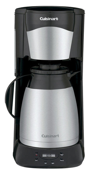 Cuisinart Thermal 12 cups Black/Silver Coffee Maker