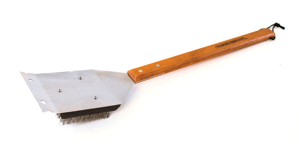 Charcoal Companion Big Head Safe-Scrub Stainless Steel Grill Brush 1 pc.