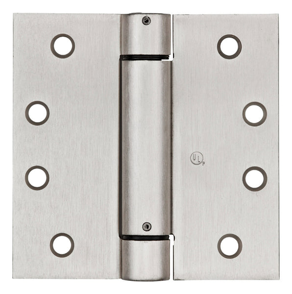 National Hardware 4 in. L Satin Nickel Spring Hinge 1 pk