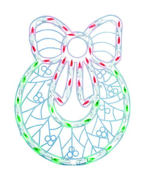 LED WREATH SILHOUETTE