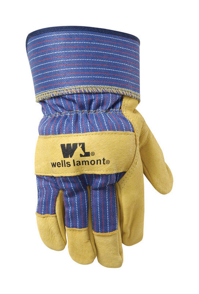Wells Lamont Men's Outdoor Palm Gloves – Premium Leather Palm Gloves, M Size
