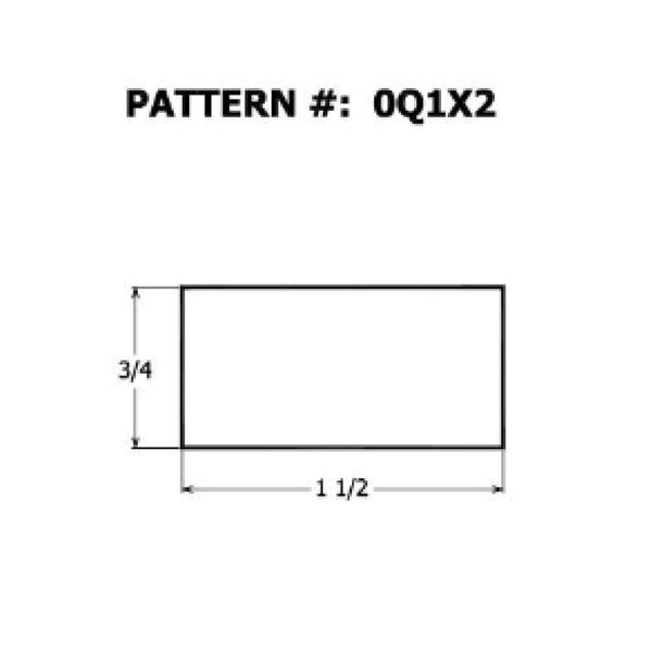 Alexandria Moulding 2 in. W x 5 ft. L x 1 in. Poplar Board