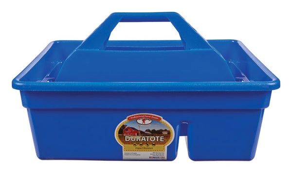 PLASTIC TOTE BOX BLU