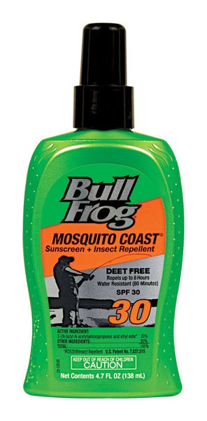 Bull Frog Mosquito Coast Sunscreen with Insect Repellent 4.7 oz. 1 pk