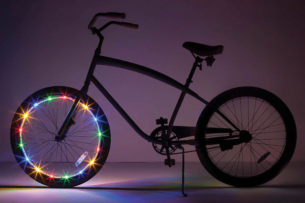 Brightz Wheel Brightz Multicolor LED Bike Accessory ABS Plastics 1 pk