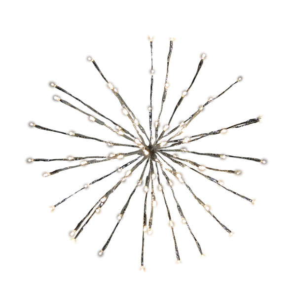 Holiday Bright Lights Warm White Starlight Burst 17 in. with 72-LED Lights