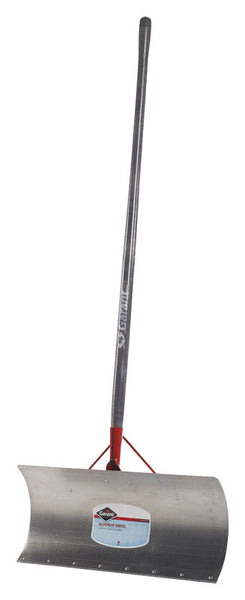 SNOW PUSHER ALUMN 24"BLD