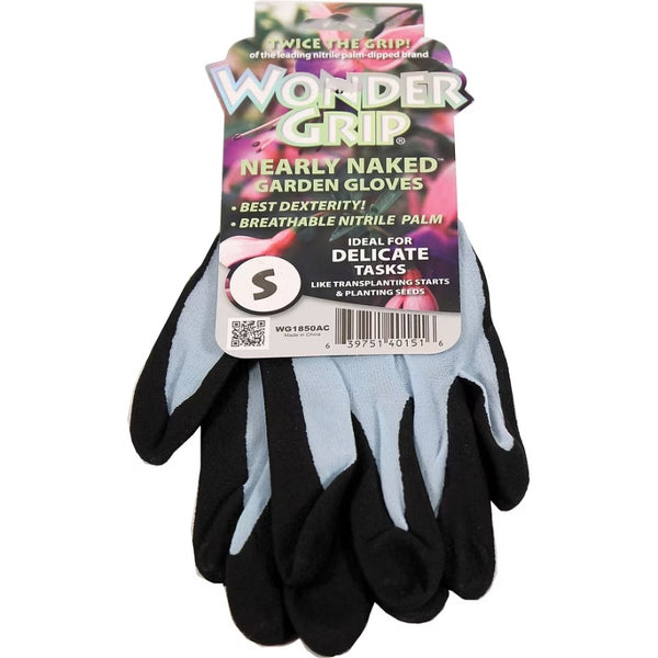Wonder Grip WG1850ACS Small Nearly Naked Gloves, Assorted Colors