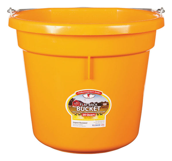 Little Giant 20 qt Bucket Orange