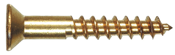 HILLMAN No. 9 X 1 in. L Phillips Zinc-Plated Coarse Wood Screws 100 pk