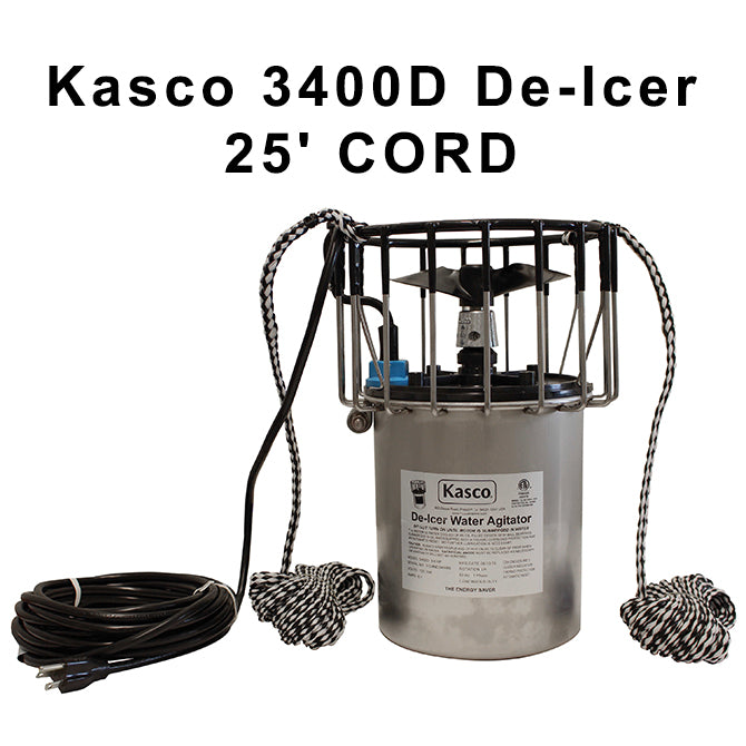 Kasco 3400D 3/4 HP De-Icer - 50' CORD