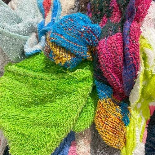 Terry Towel Rags 25 lb box